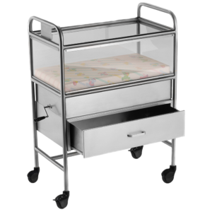 Stainless Steel Millennium Bassinet by Novum Medical Products