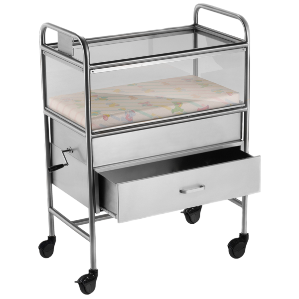 Stainless Steel Millennium Bassinet by Novum Medical Products