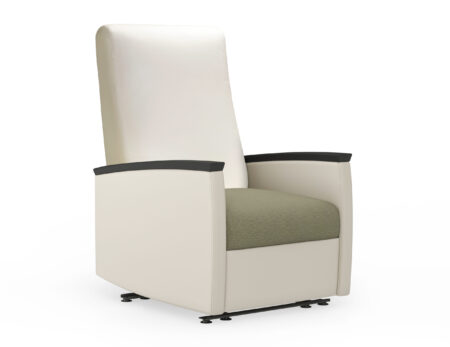 An iSeries wall saver medical facility recliner.