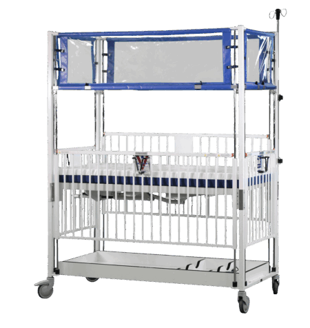 ICU Klimer Cribs 4 Side Drop by Novum Medical Products