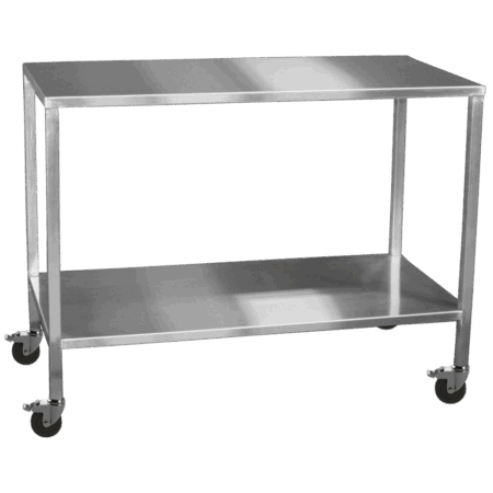 Stainless Steel Hospital Instrument Tables