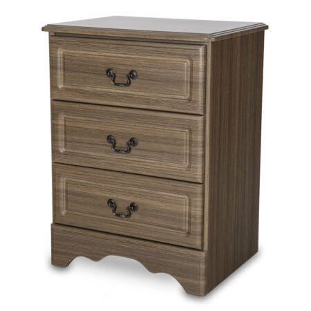 Madison 3-Drawer Bedside Cabinets OVERSTOCK - Image 2