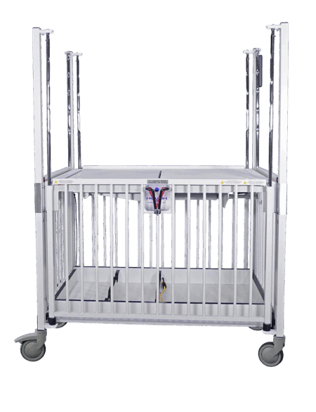 ICU 4-Side Drop Cribs by Novum Medical Products