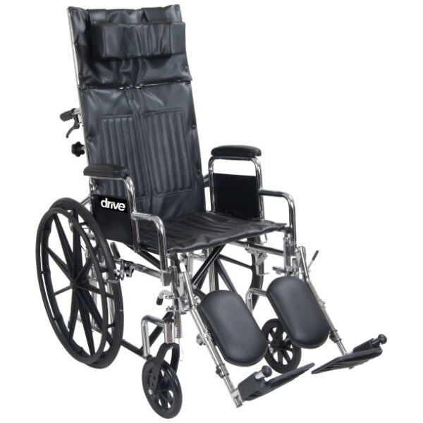 Chrome Sport Full-Reclining Wheelchair
