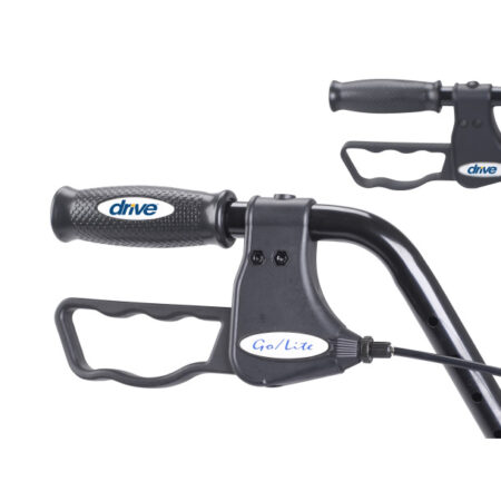 Go-Lite Bariatric Steel 4 Wheel Rollator - Image 3