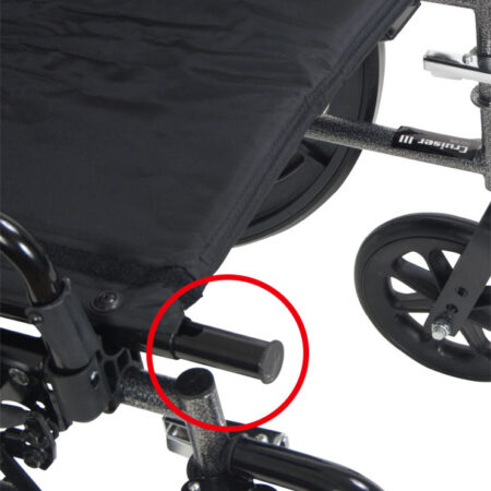 Drive Medical Cruiser III Wheelchair - Image 3