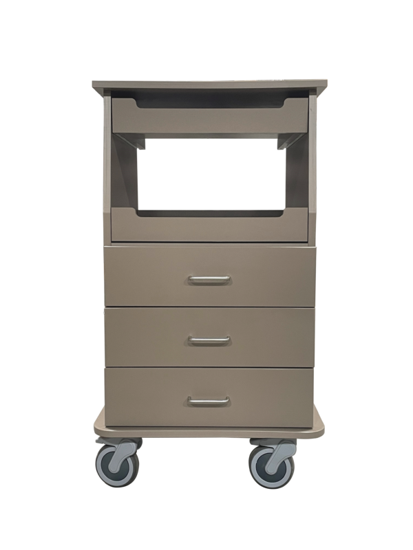 Antimicrobial Fetal Monitor Cart by Novum Medical Products